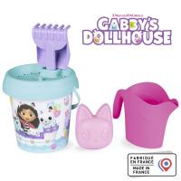 Kyblíček Gabby´s Dollhouse s konvičkou a přísl., střední